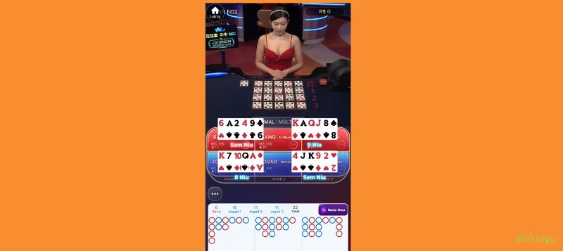 Controles de paJogonto e BRL em 600jogo